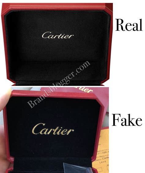box cartier authentic or fake